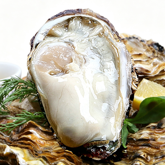Fresh Raw Oysters Gourmet Seafood Delight