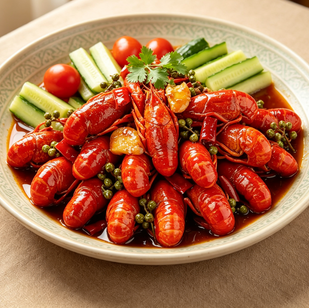 Spicy Crawfish Delight Flavorful Seafood Sensation